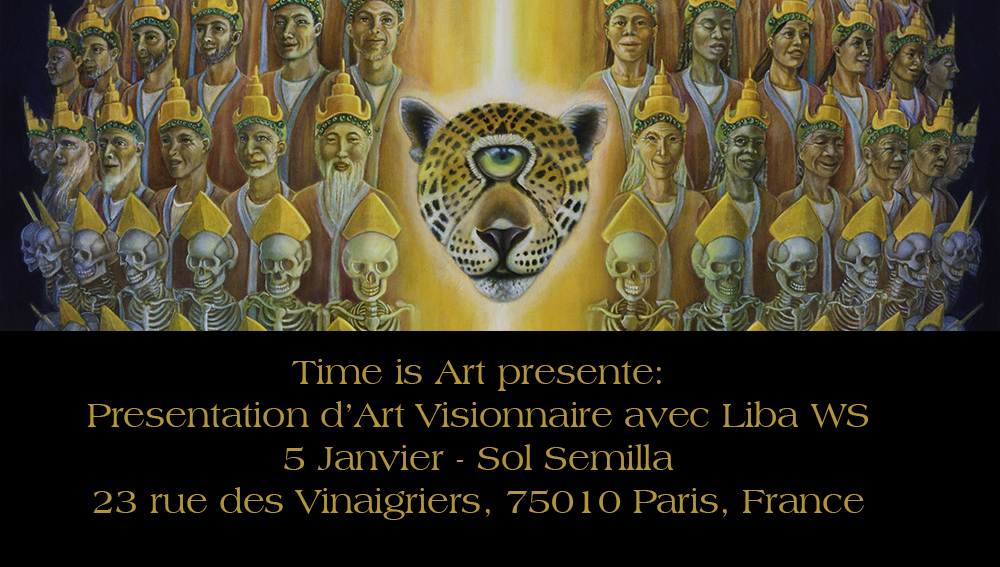 Transcending Duality Hule siur toile 100x100 cm